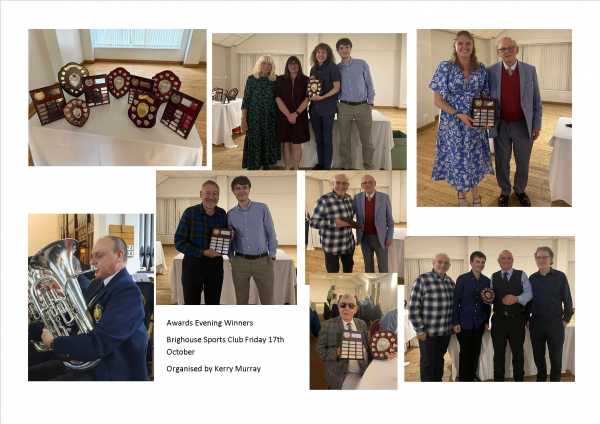 Awards Evening Winners Congratulations to you all